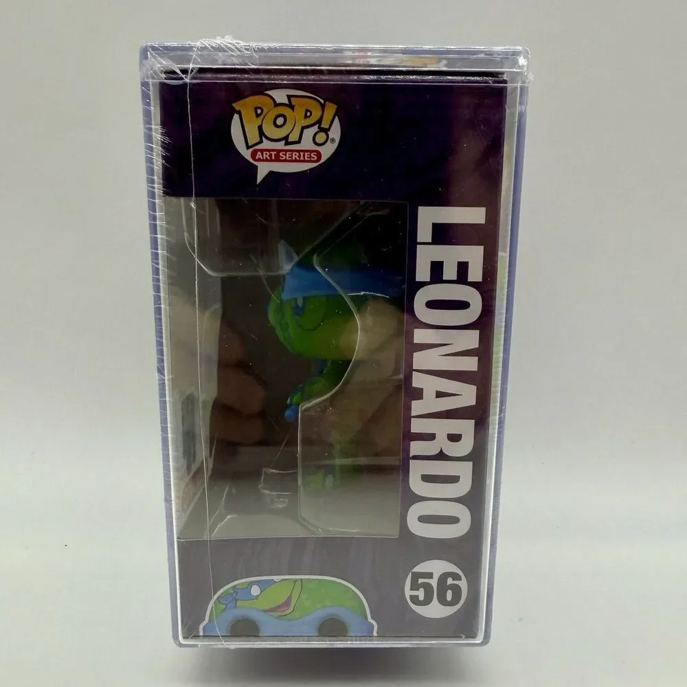 Leonardo Artist Series #56 TMNT Funko Pop! Figure Hard Case NEW Sealed See Notes